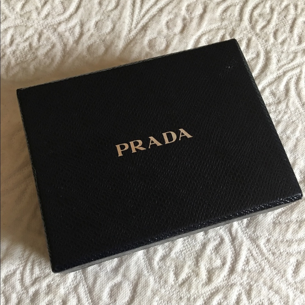 Prada card holder box ONLY